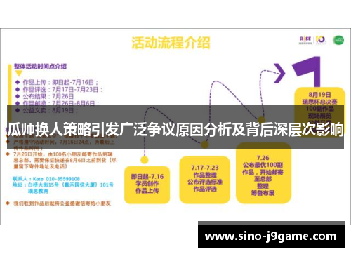 瓜帅换人策略引发广泛争议原因分析及背后深层次影响 瓜帅换人策略引发广泛争议原因分析及背后深层次影响